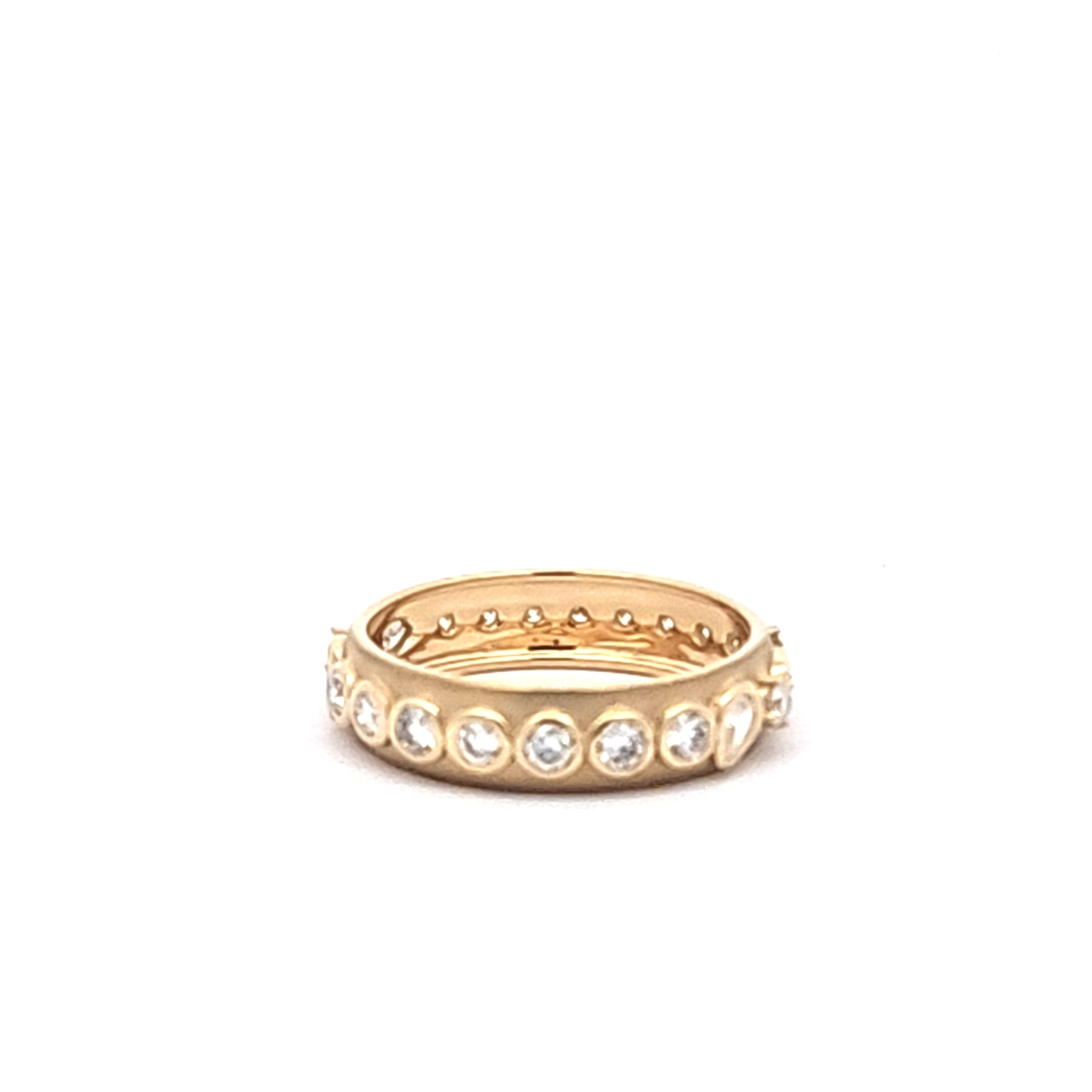 Penny Preville 18K Yellow Gold Duets Diamond Band