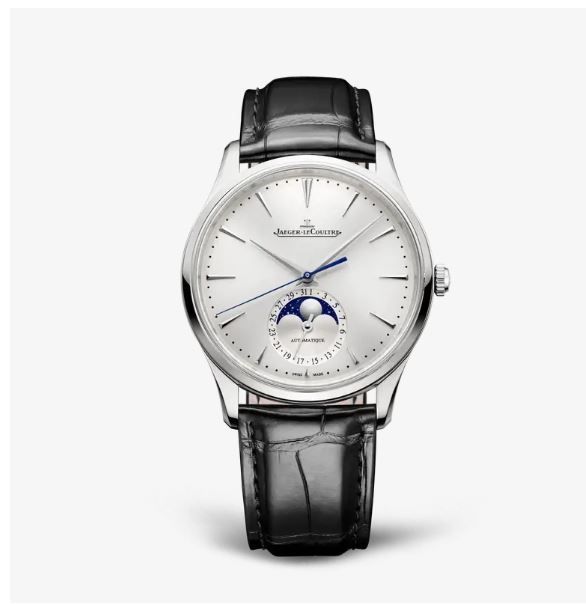 SS JAEGER LECOULTRE MASTER ULTRA THIN MOON WATCH - 3949