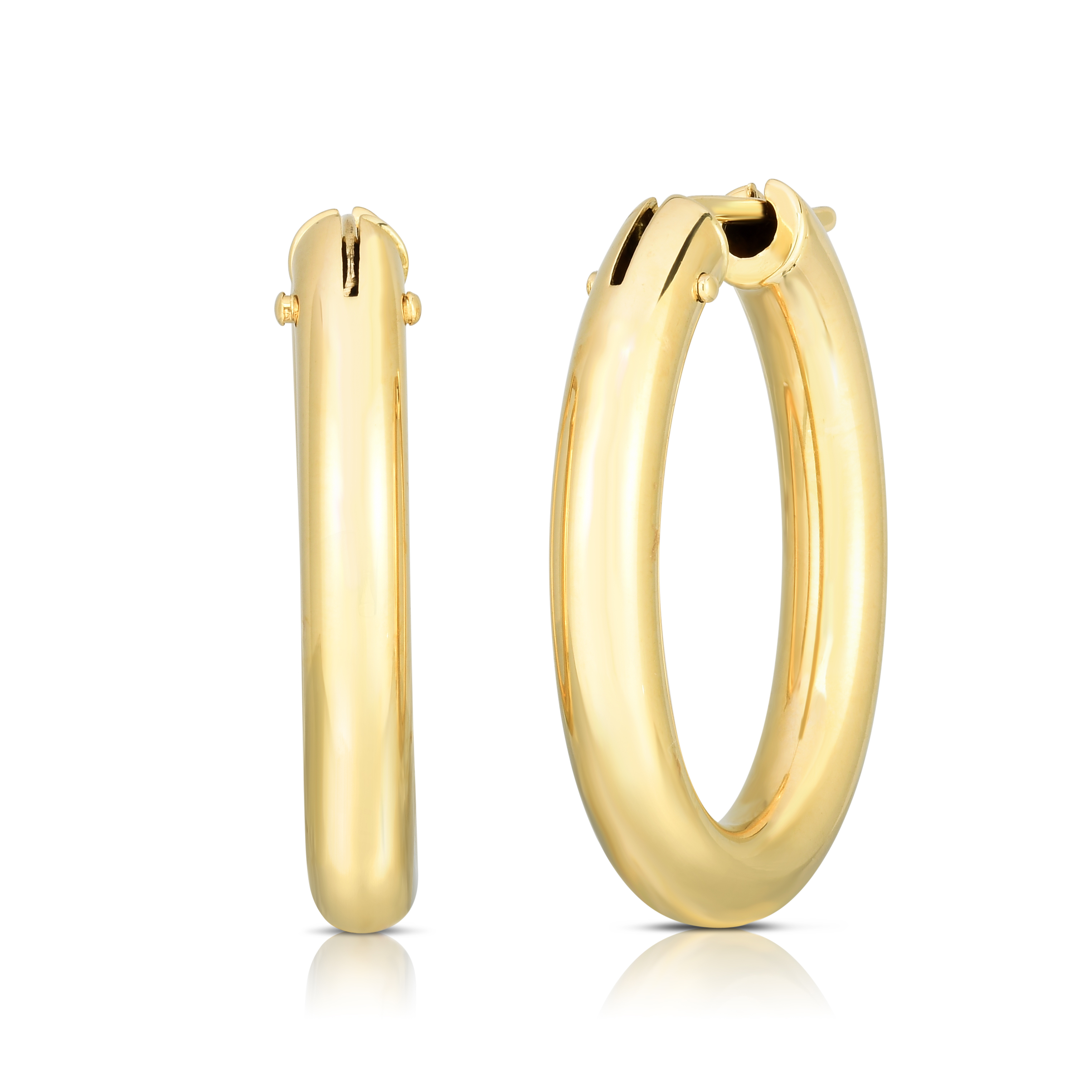 Roberto Coin 18K Yellow Gold Perfect Hoop Earrings