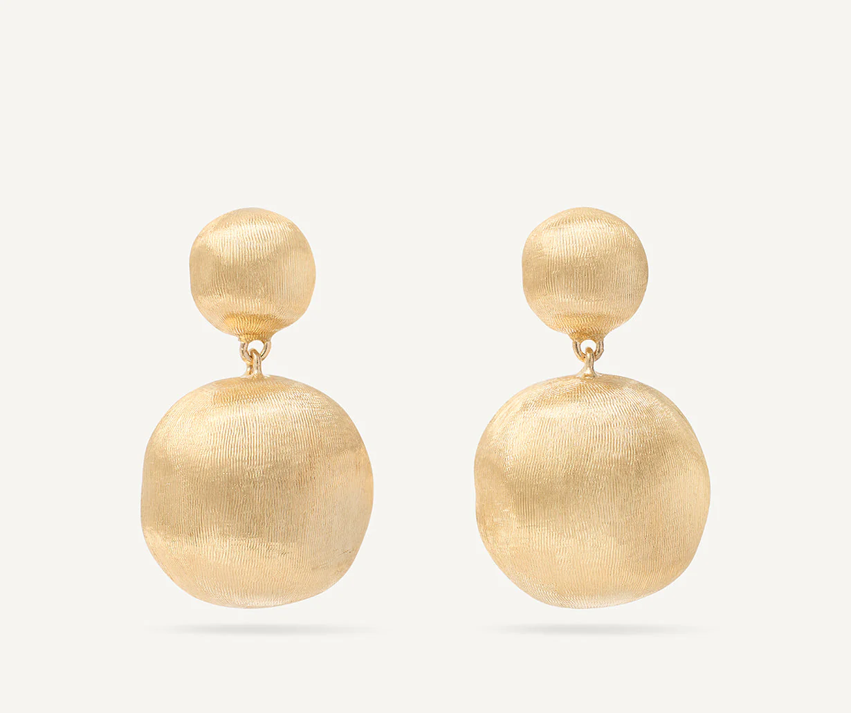 Marco Bicego 18K Yellow Gold Africa Double Drop Earrings