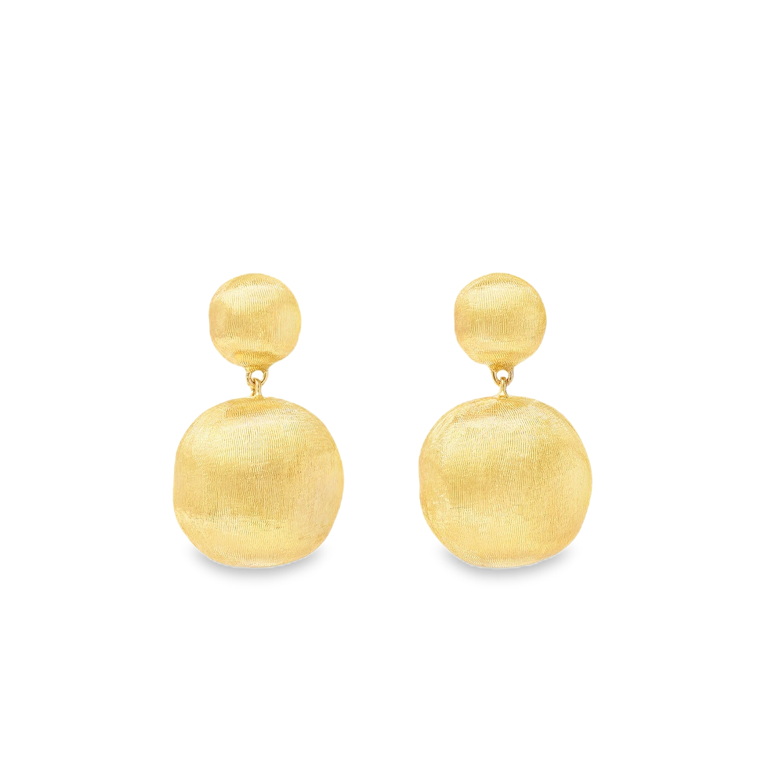 Marco Bicego 18K Yellow Gold Africa Double Drop Earrings