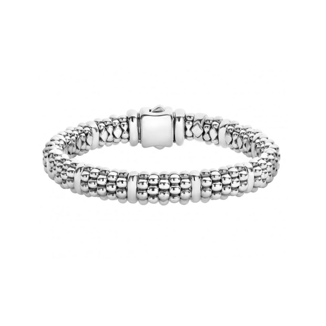 LAGOS Sterling Silver Signature Caviar Bracelet