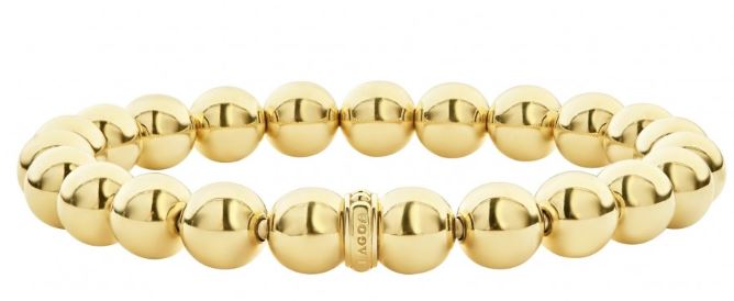 Caviar 18K Yellow Gold Beaded Bracelot - 05-10287-M