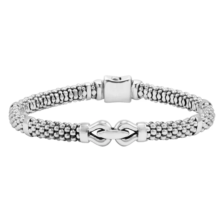 LAGOS Sterling Silver Derby Beaded Rope Bracelet