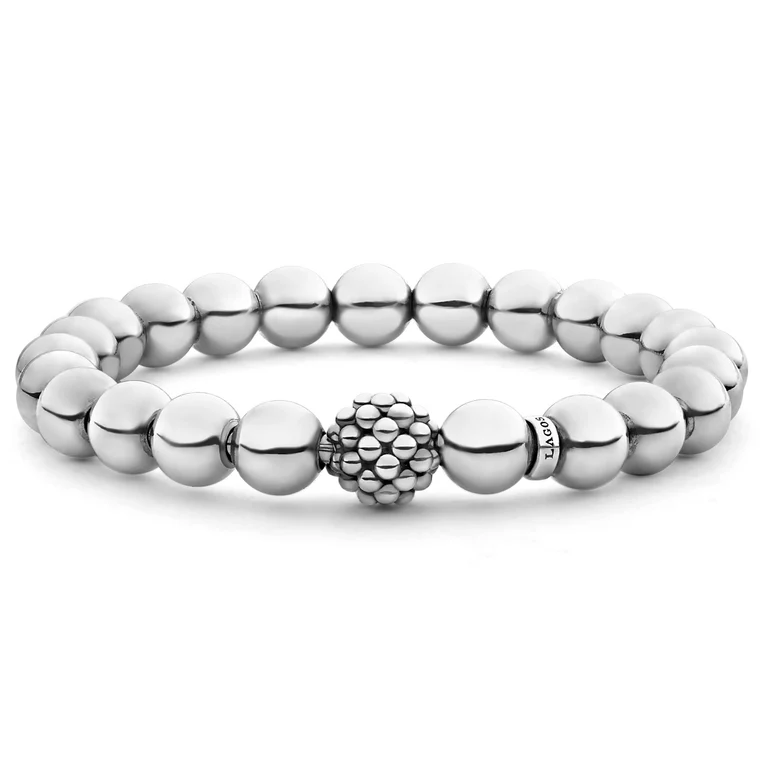 LAGOS Sterling Silver Caviar Bead Bracelet