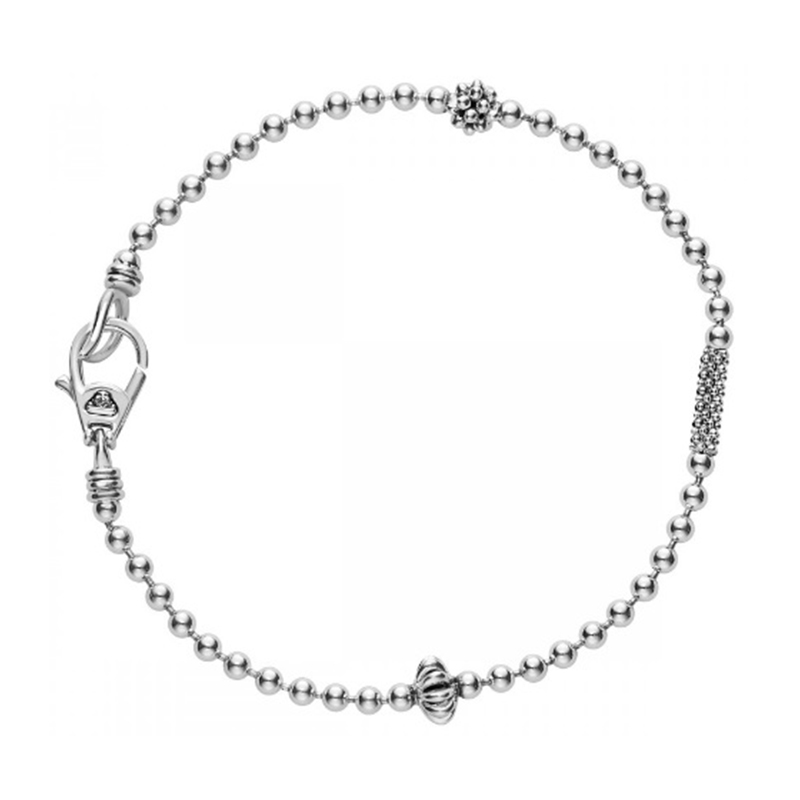 LAGOS Sterling Silver Caviar Icon Bracelet