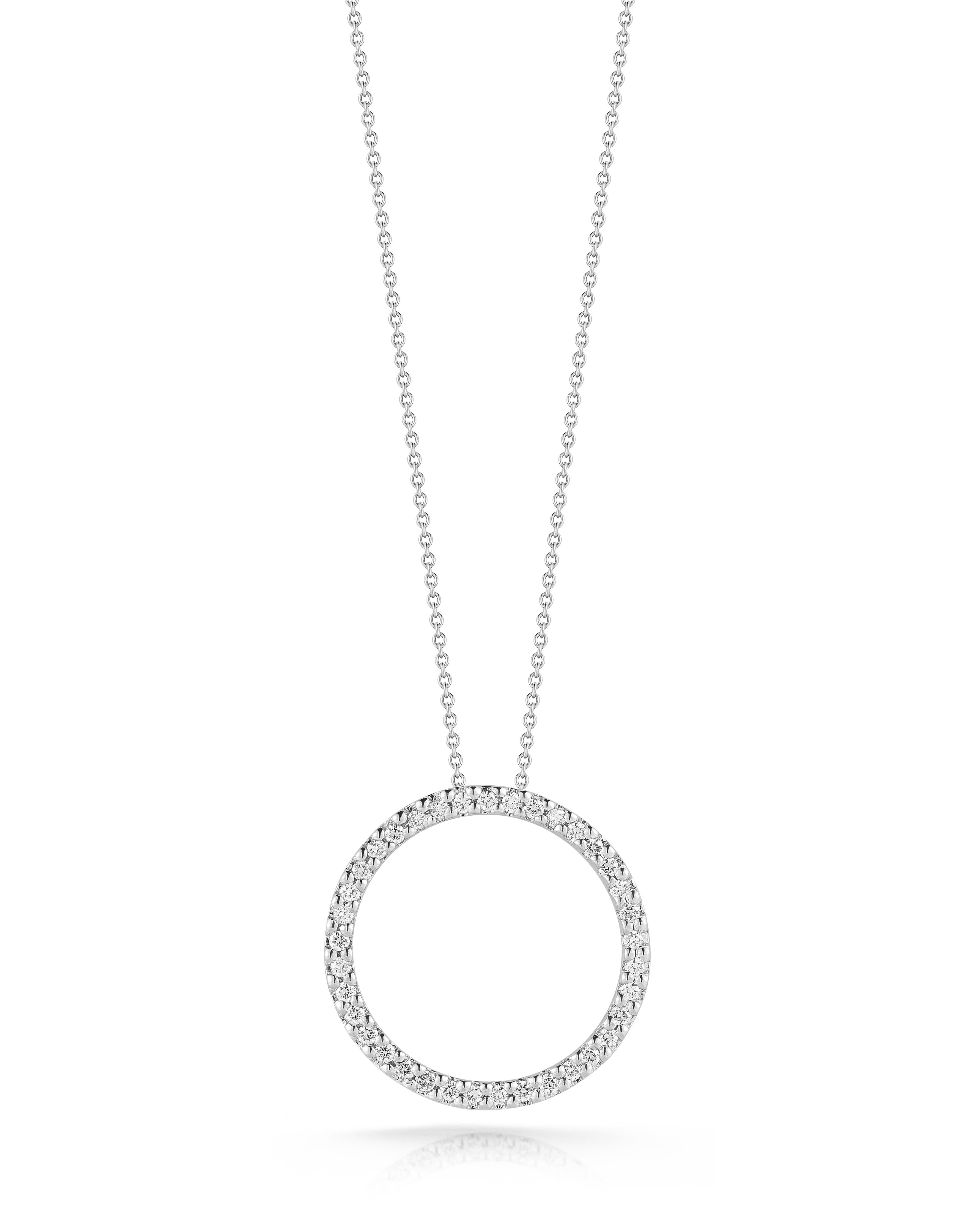 Roberto Coin 18k Yellow Gold Circle Necklace
