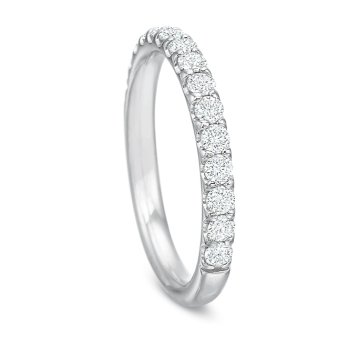Precision Set Platinum Diamond Band - 627419
