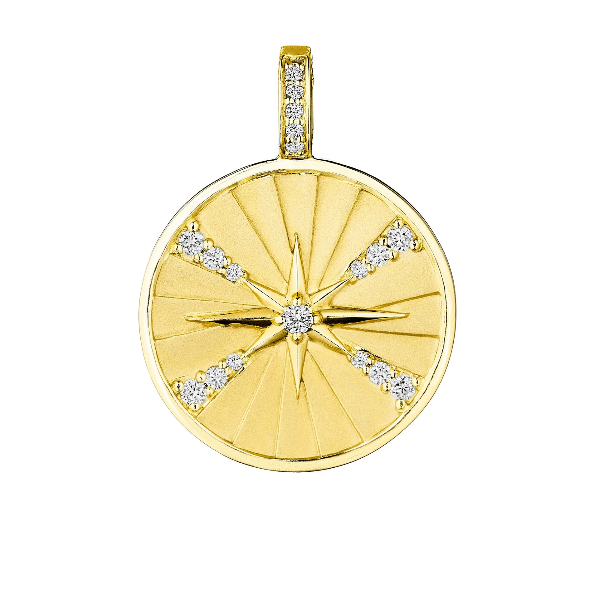 Penny Preville 18K Yellow Gold Star Medallion