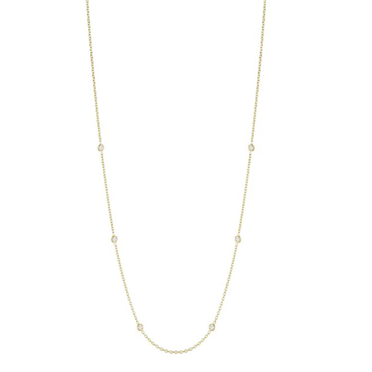 Penny Preville 18K Yellow Gold Diamond Necklace