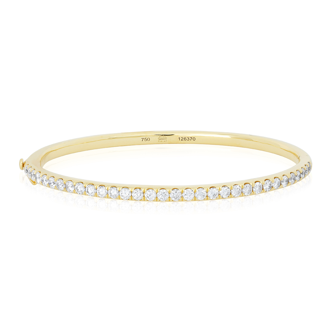 Kwiat 18K Yellow Gold Stackable Diamond Bangle