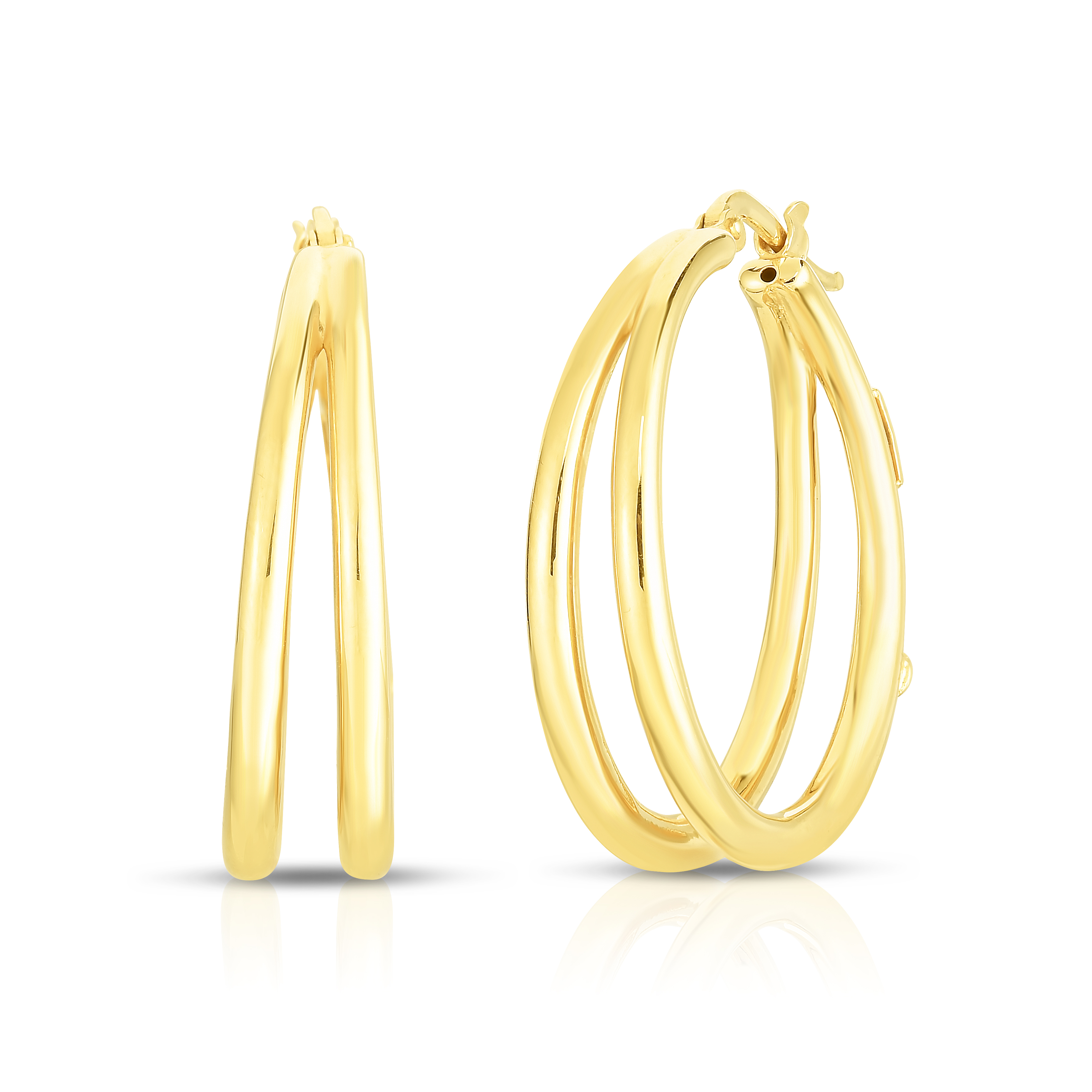 Roberto Coin 18K Yellow Gold Perfect Gold Hoop Earrings
