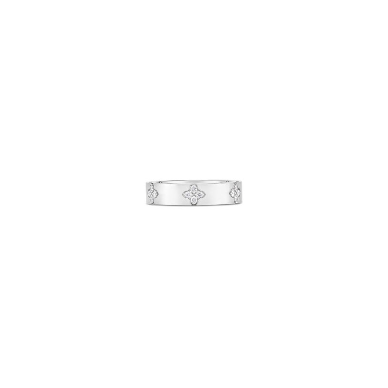 Roberto Coin 18K White Gold Verona Collection Band