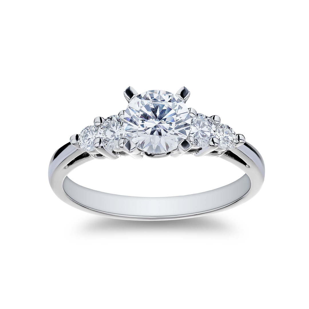Platinum and Diamond Semi-Mounting - 9334PLT