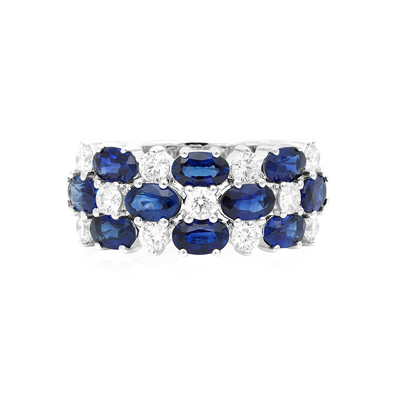 Tivol Sapphire and Diamond Band