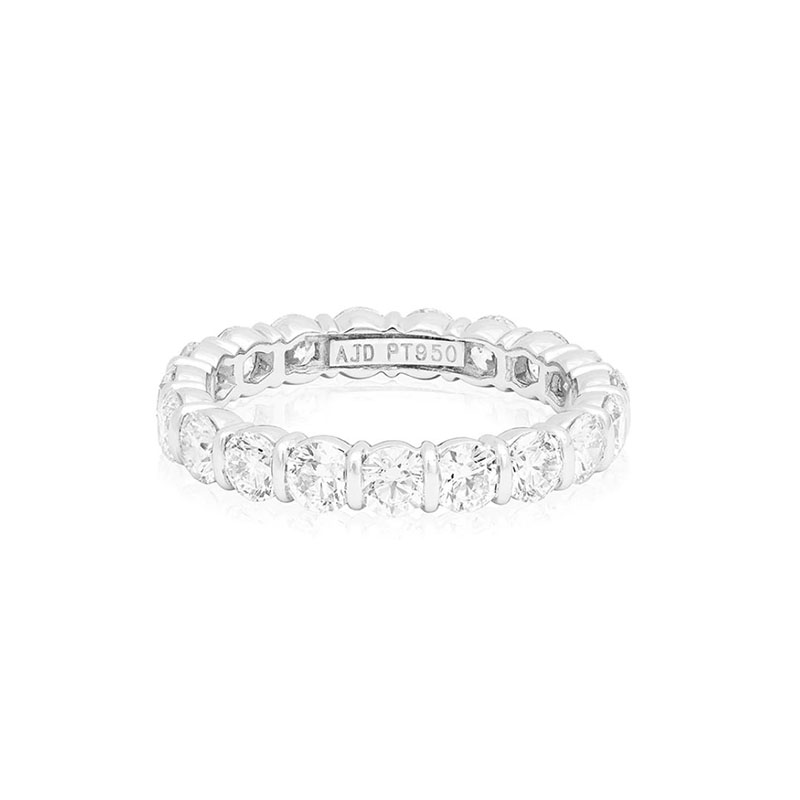 Platinum Diamond Eternity Band