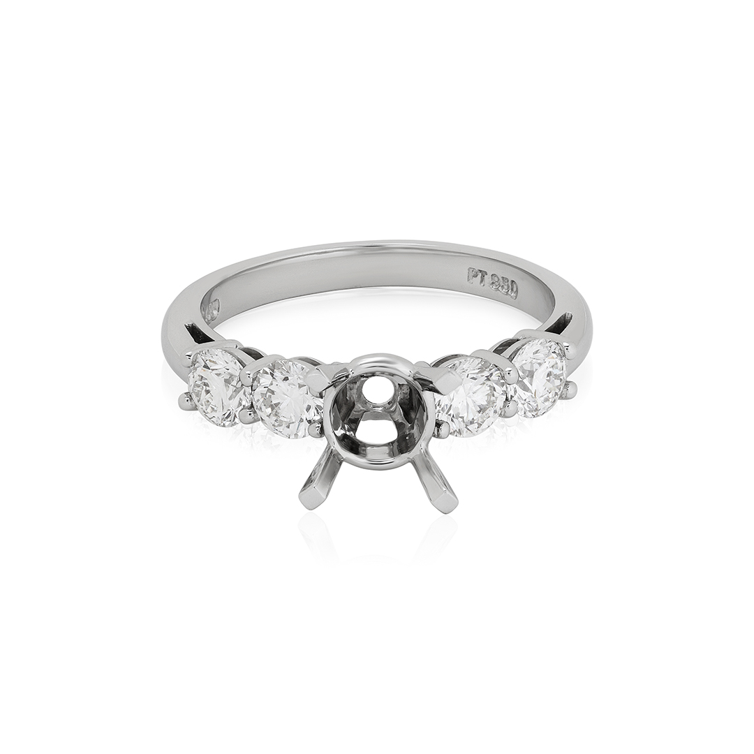 Platinum and Diamond Semi-Mounting - RD4100M