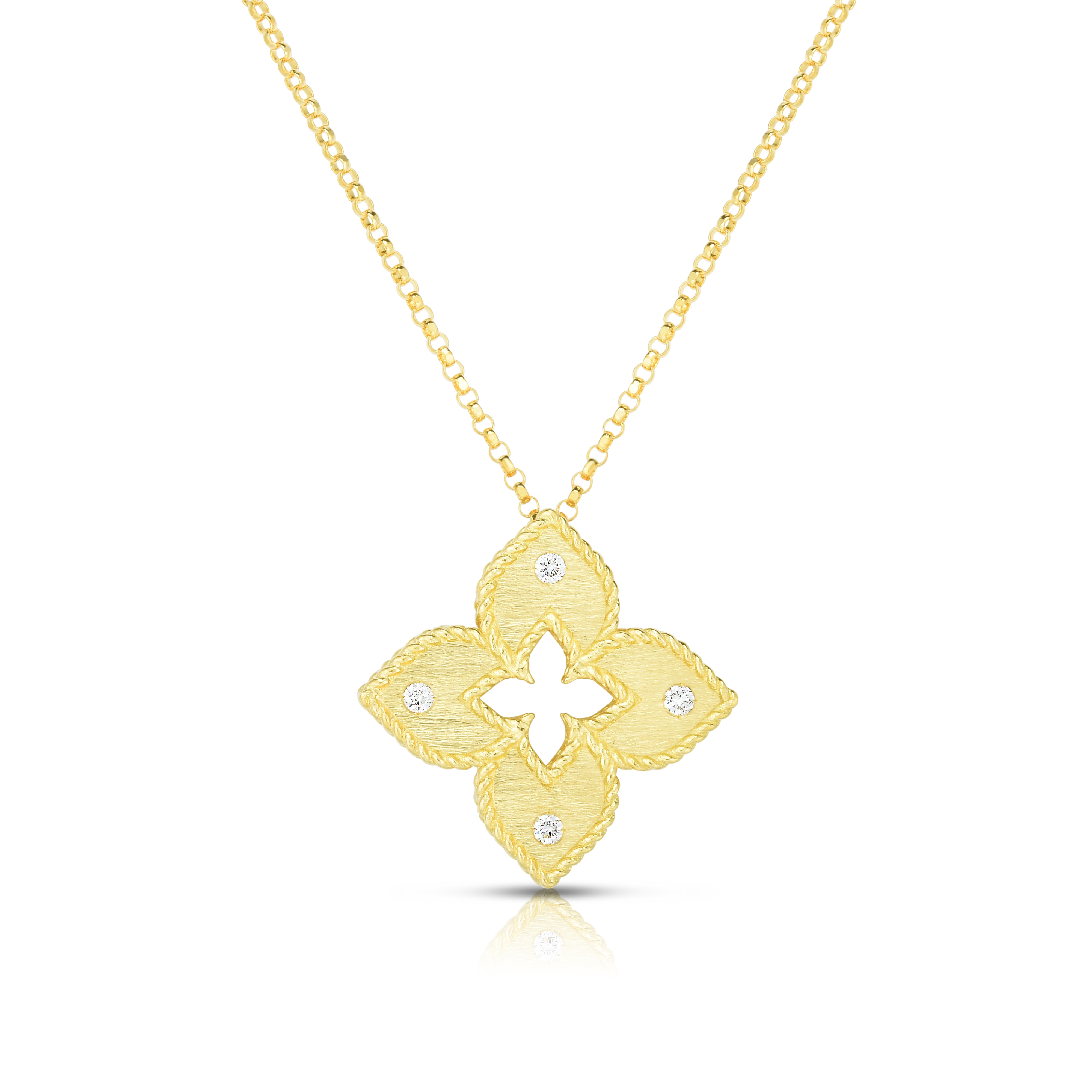 Roberto Coin 18K Yellow Gold Petite Necklace