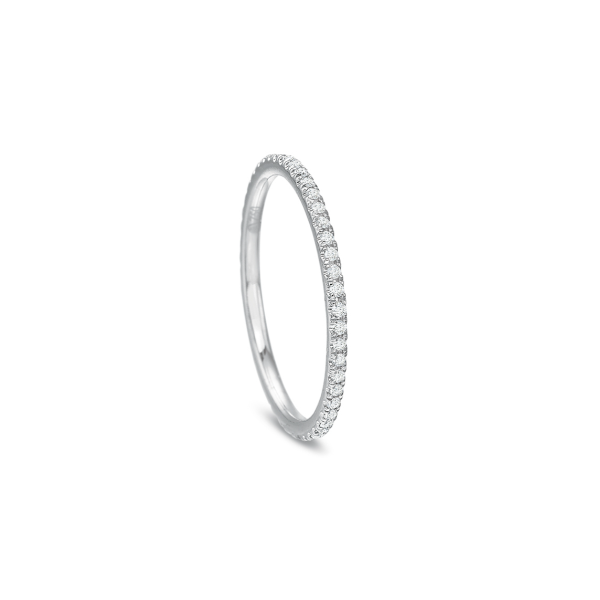 Precision Set Platinum Diamond Eternity Band - 840