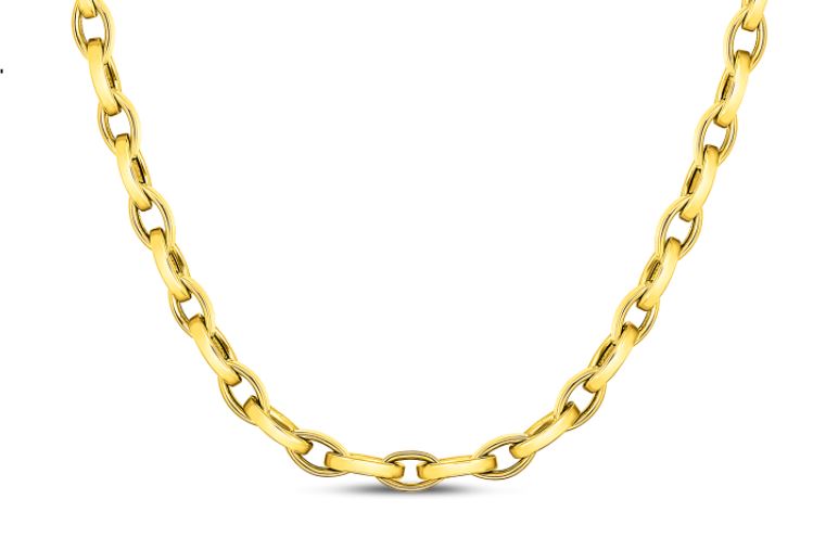 Roberto Coin 18K Yellow Gold Coin Classics Chain