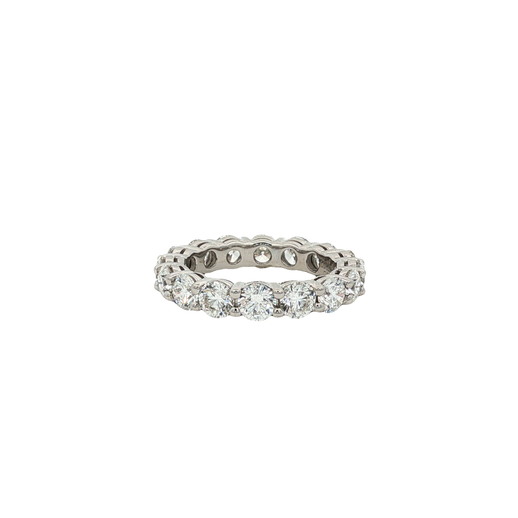 Platinum Diamond Eternity Band
