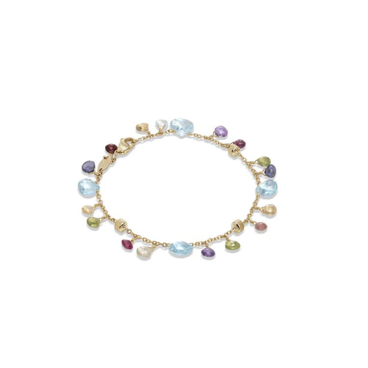Marco Bicego 18K Yellow Gold Paradise Mixed Stone Bracelet - 882