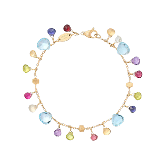 Marco Bicego 18K Yellow Gold Paradise Mixed Stone Bracelet