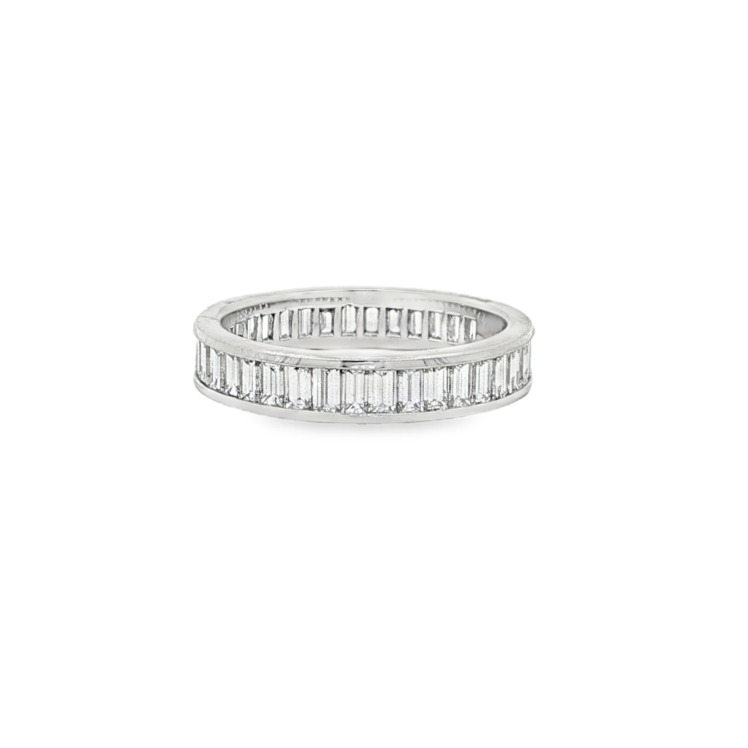 Platinum Diamond Eternity Band