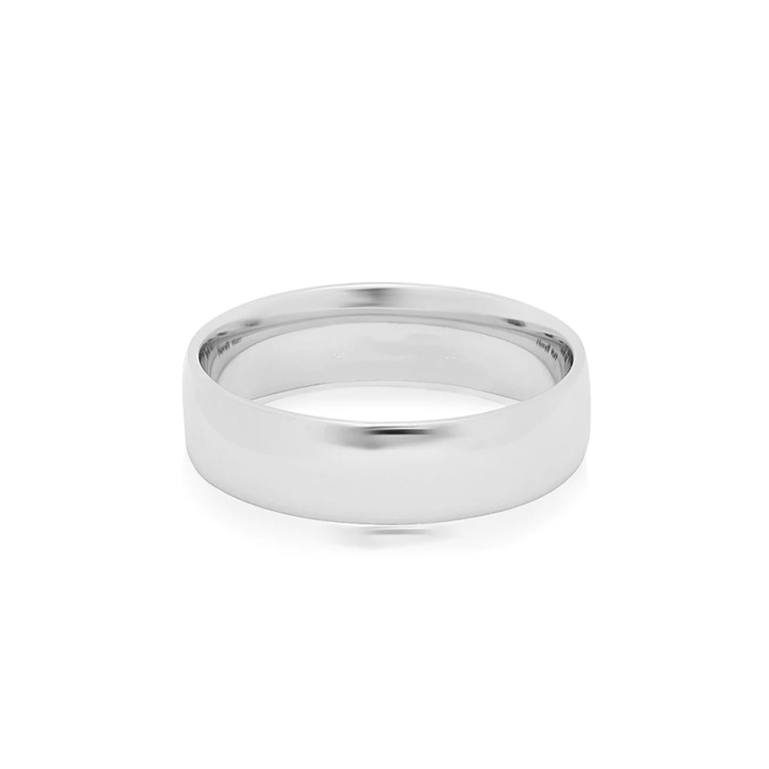 Platinum 6mm Wedding Band - 971