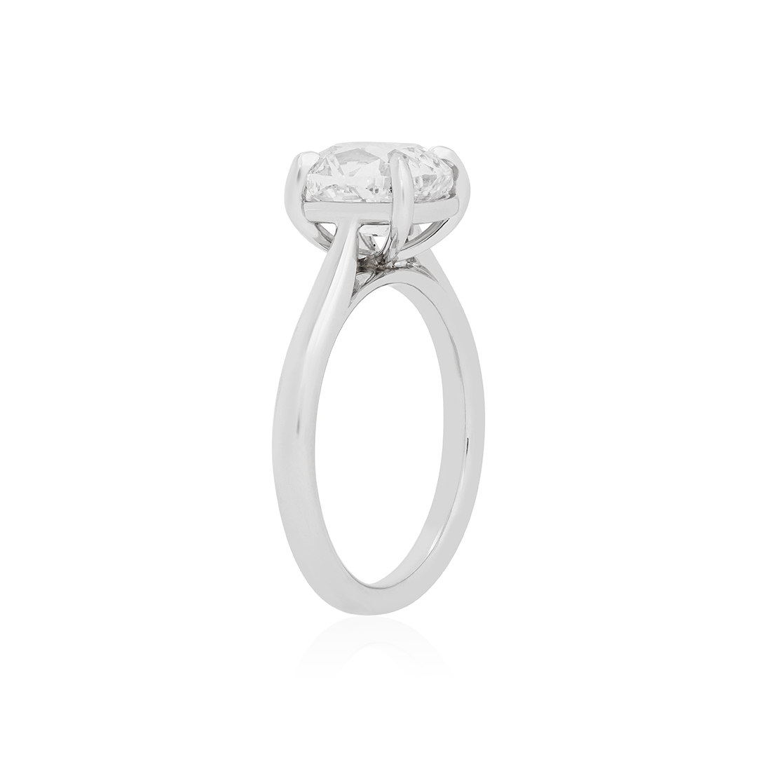 Platinum Solitaire Diamond Ring