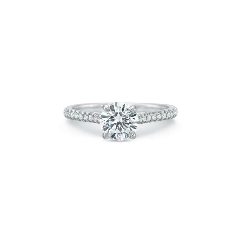 Precision Set Platinum New Aire Diamond Semi-Mounting - 203229