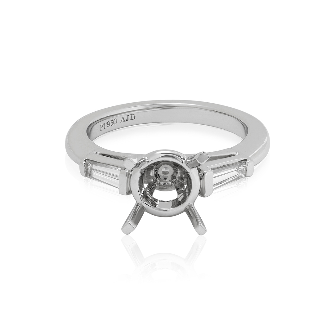 Platinum Diamond Semi-Mounting - 8958PLT