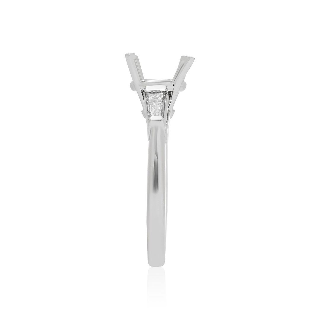 Platinum Diamond Semi-Mounting