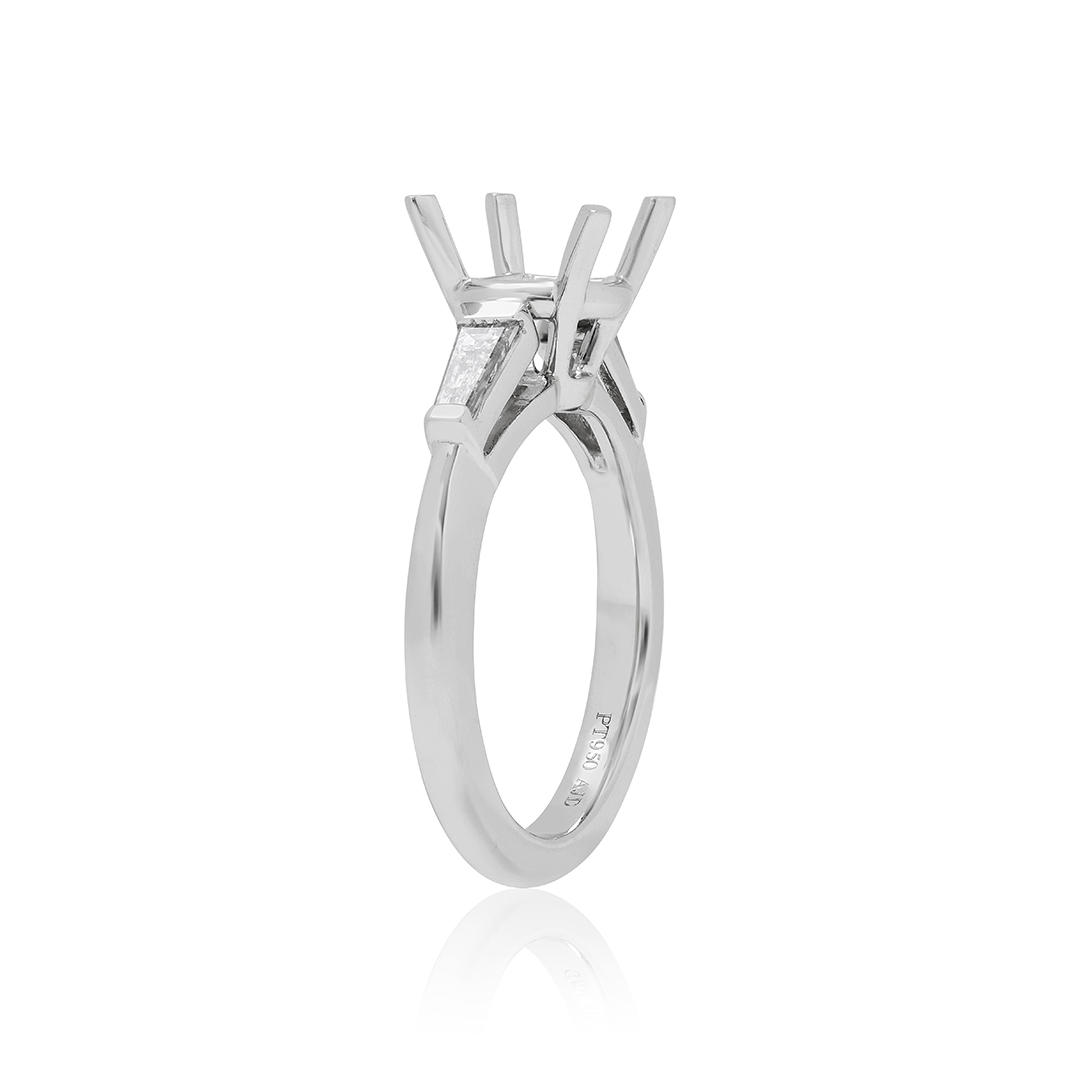 Platinum Diamond Semi-Mounting