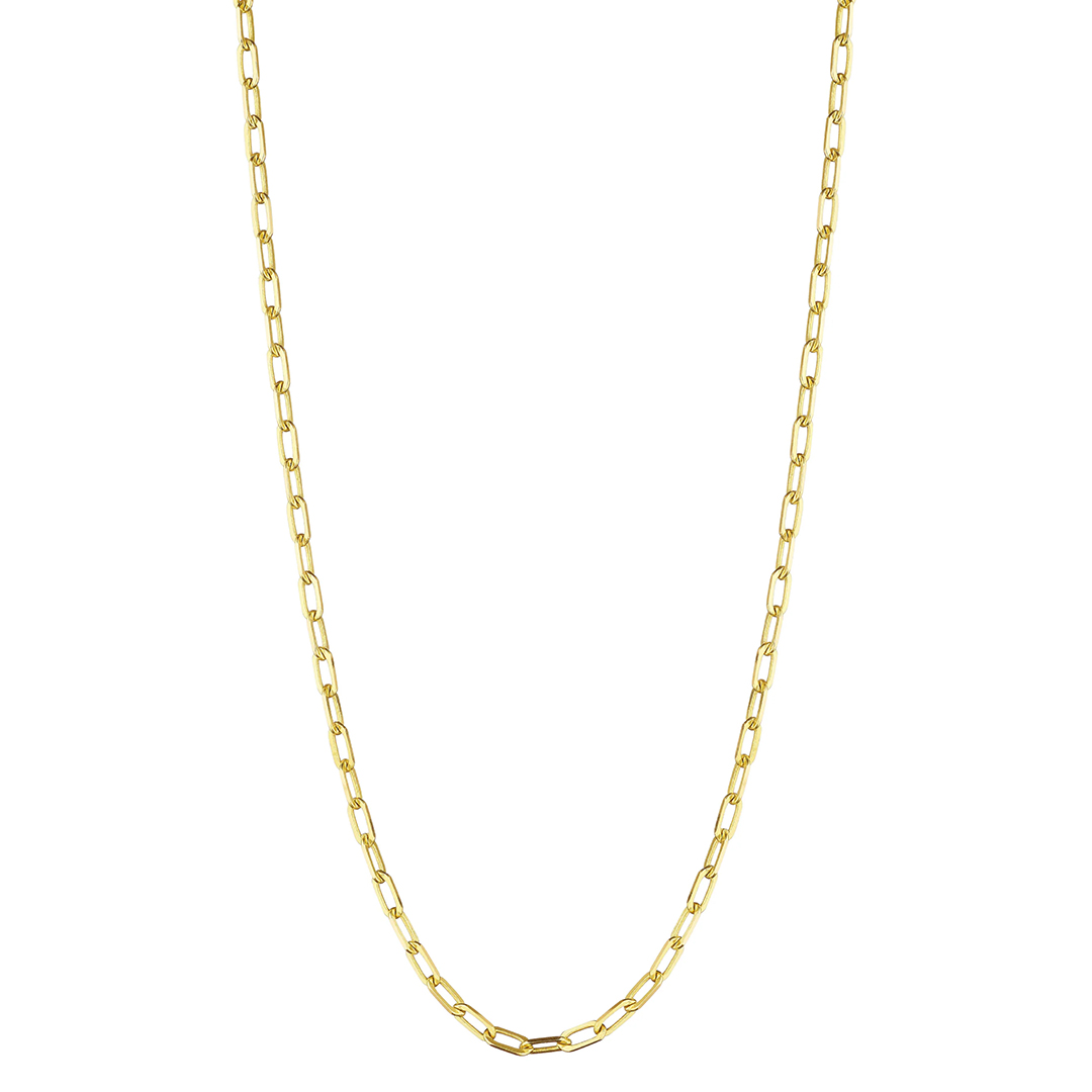 18Y P.PREVILLE 2.2MM FLAT LINK PLAIN CHAIN 18