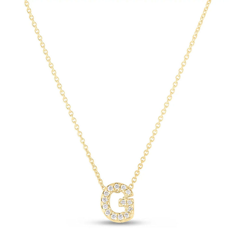 Roberto Coin 18K Yellow Gold Tiny Treasures Collection Diamond 
