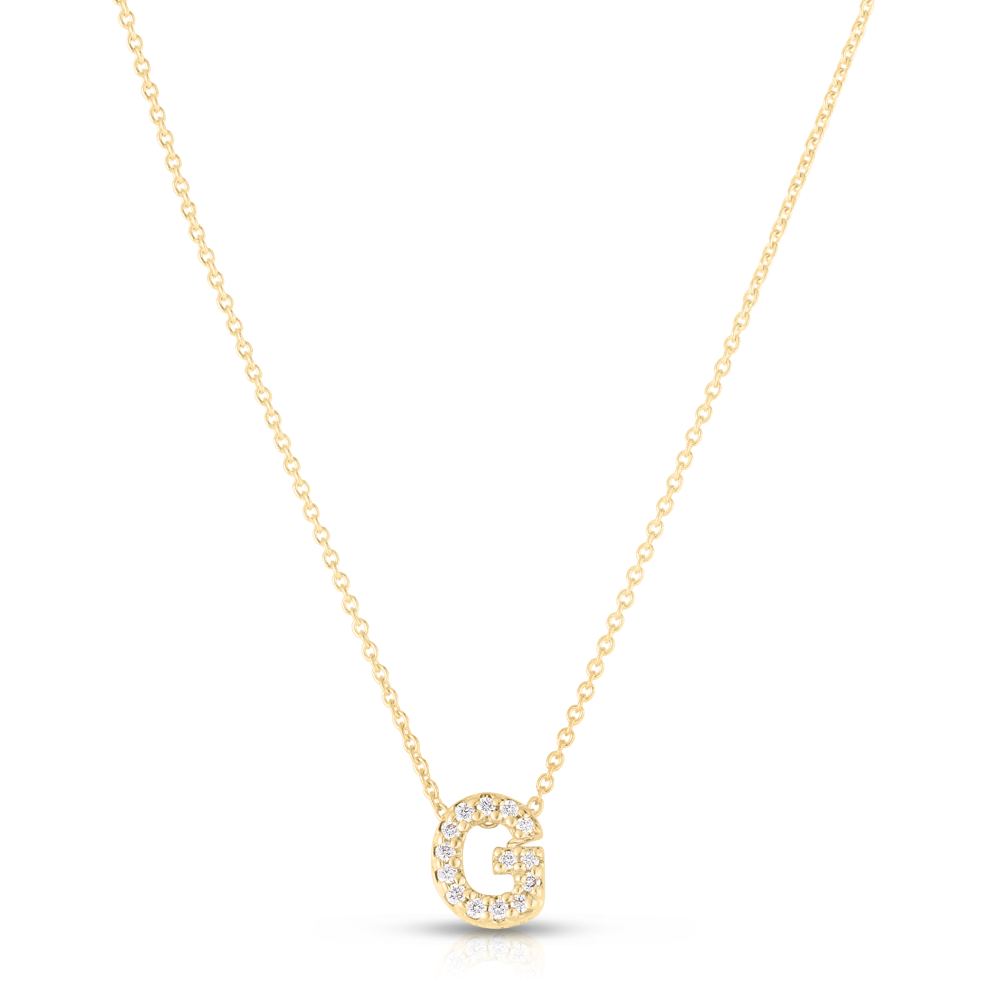 Roberto Coin 18K Yellow Gold Tiny Treasures Collection Diamond 