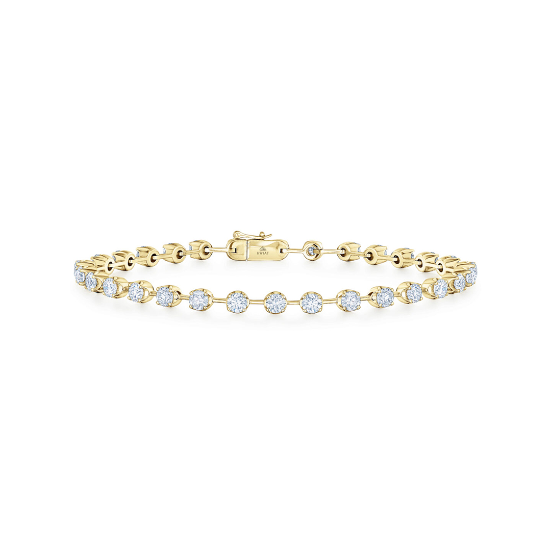 Kwiat 18K Yellow Gold Starry Night Diamond Bracelet - B-19547-0-DIA-18KY