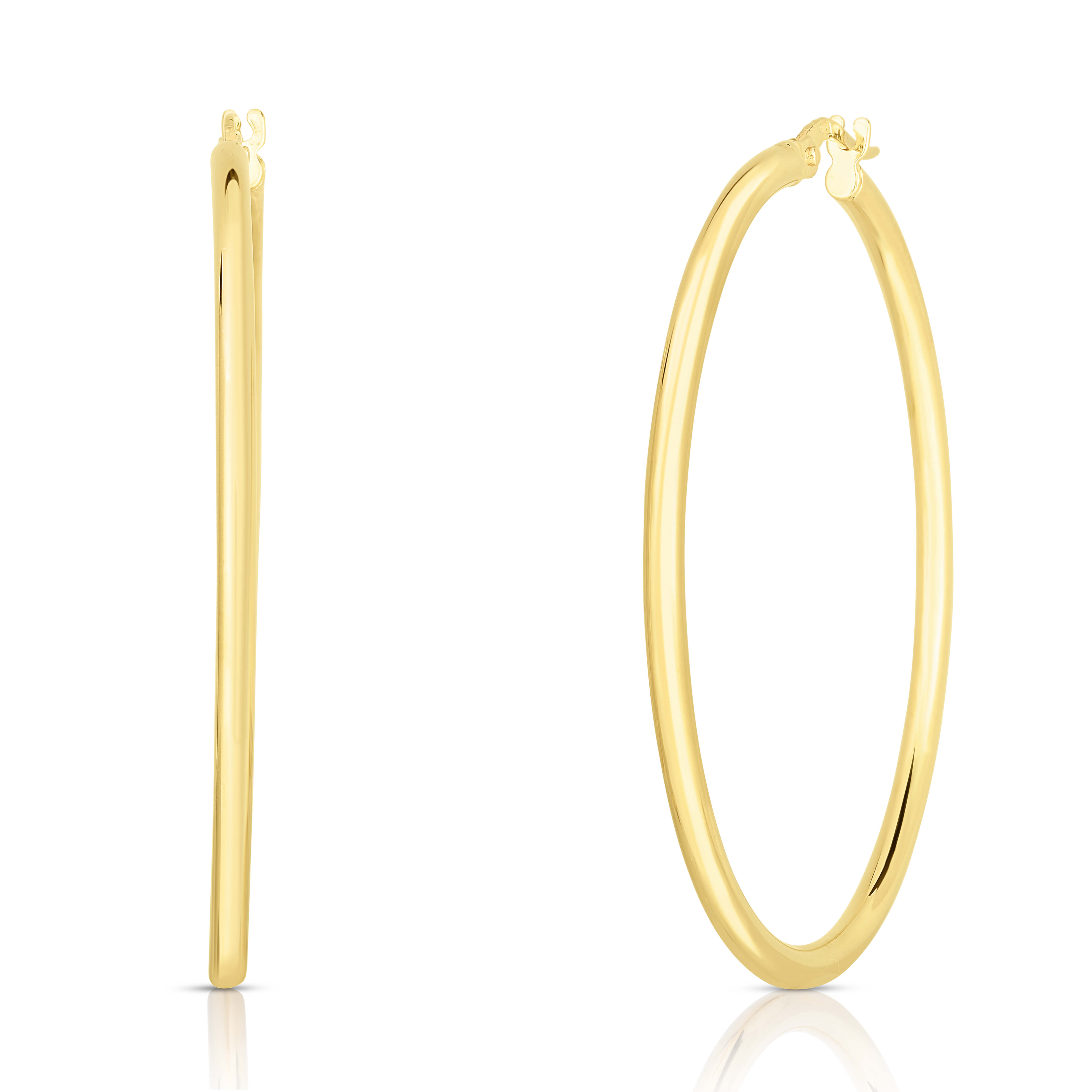 Roberto Coin 18K Yellow Gold Perfect Gold Hoop Earrings