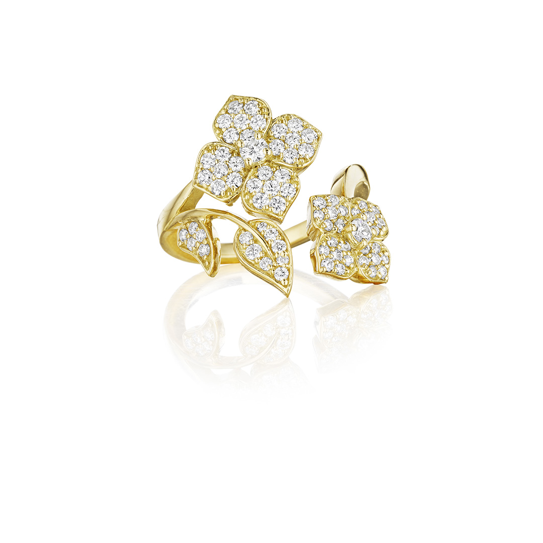 Penny Preville 18K Yellow Gold Diamond Ring