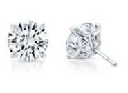 Rahaminov 18K White Gold Diamond Stud Earrings - ST-2074
