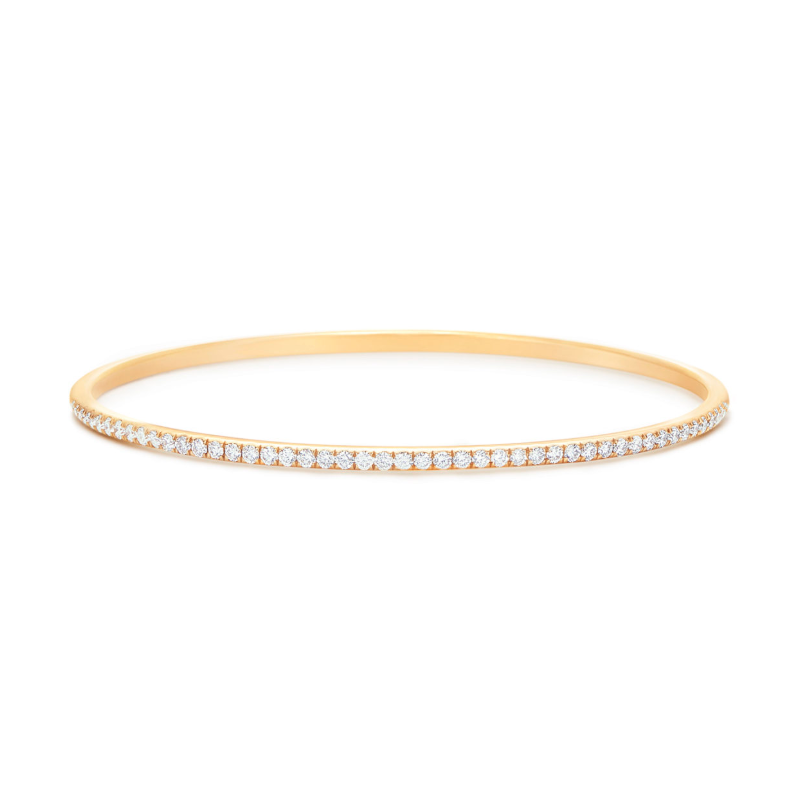 Kwiat 18K Yellow Gold Stackable Diamond Bangle Bracelet