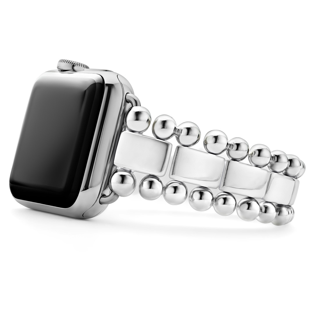 LAGOS Sterling Silver Smart Caviar Watch Bracelet