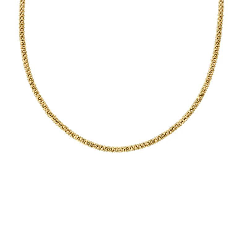 LAGOS 18K Yellow Gold Caviar Rope Necklace - 04-10317-18
