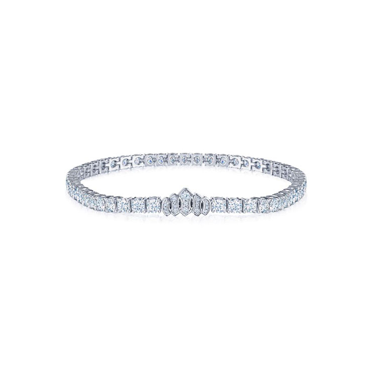 Kwiat 18K White Gold Diamond Tennis Bracelet