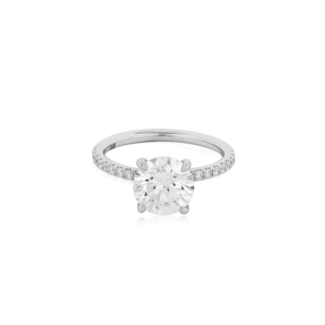 14K White Gold and Diamond Semi Mounting - X2259/8189
