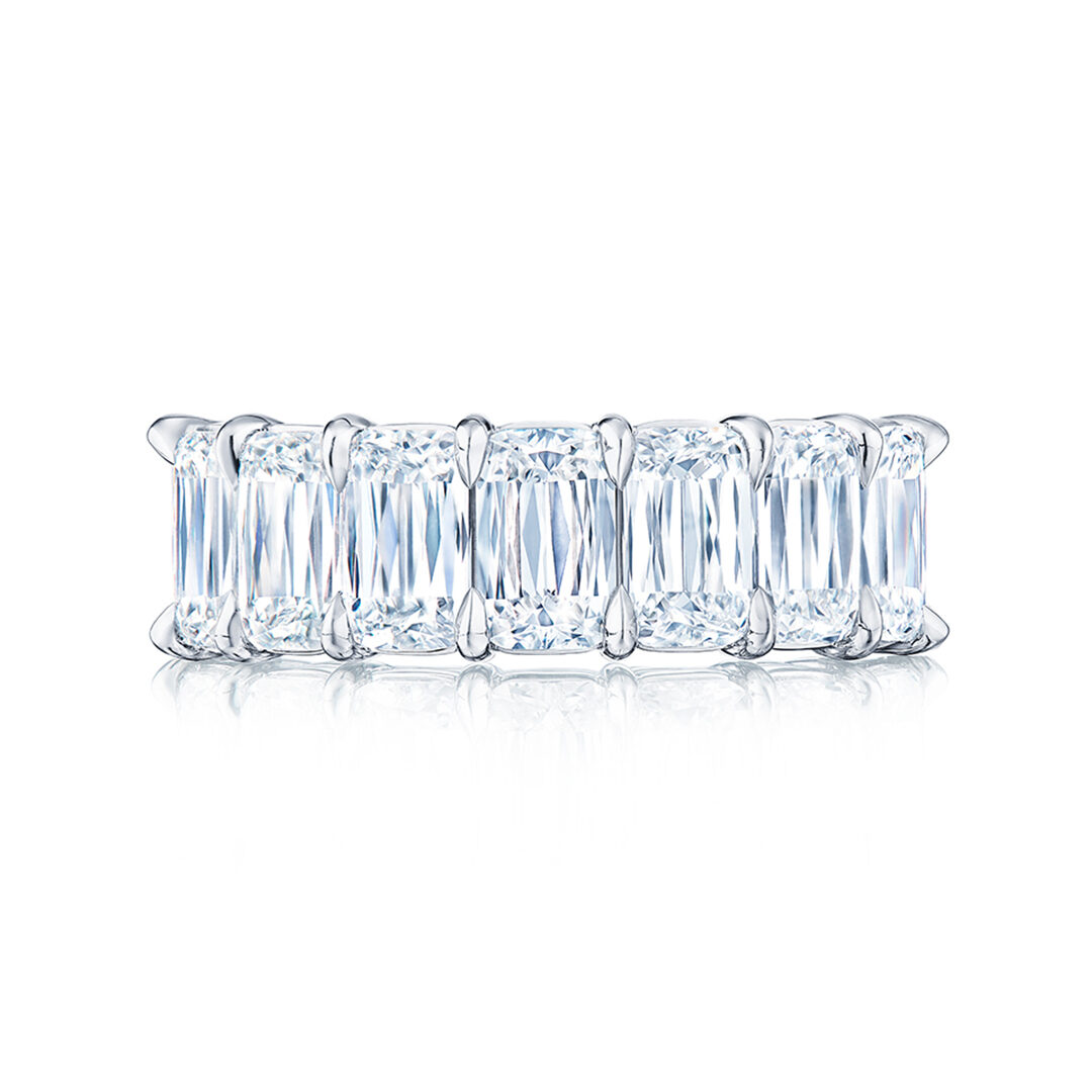 Kwiat Platinum Ashoka Diamond Ring