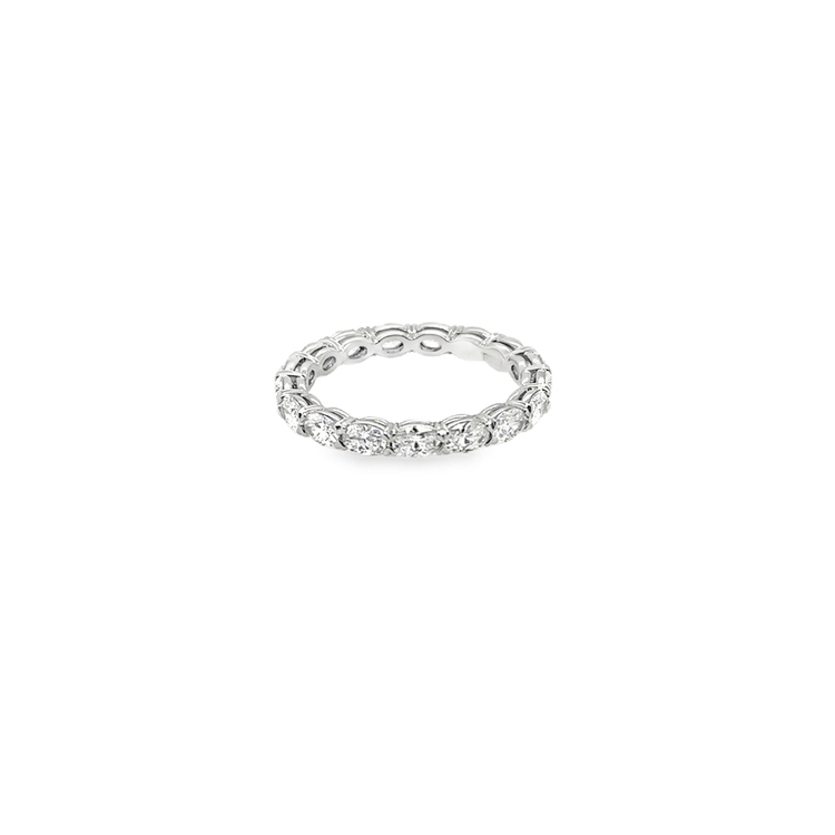 Precision Set Platinum Grand Aire Diamond Eternity Band