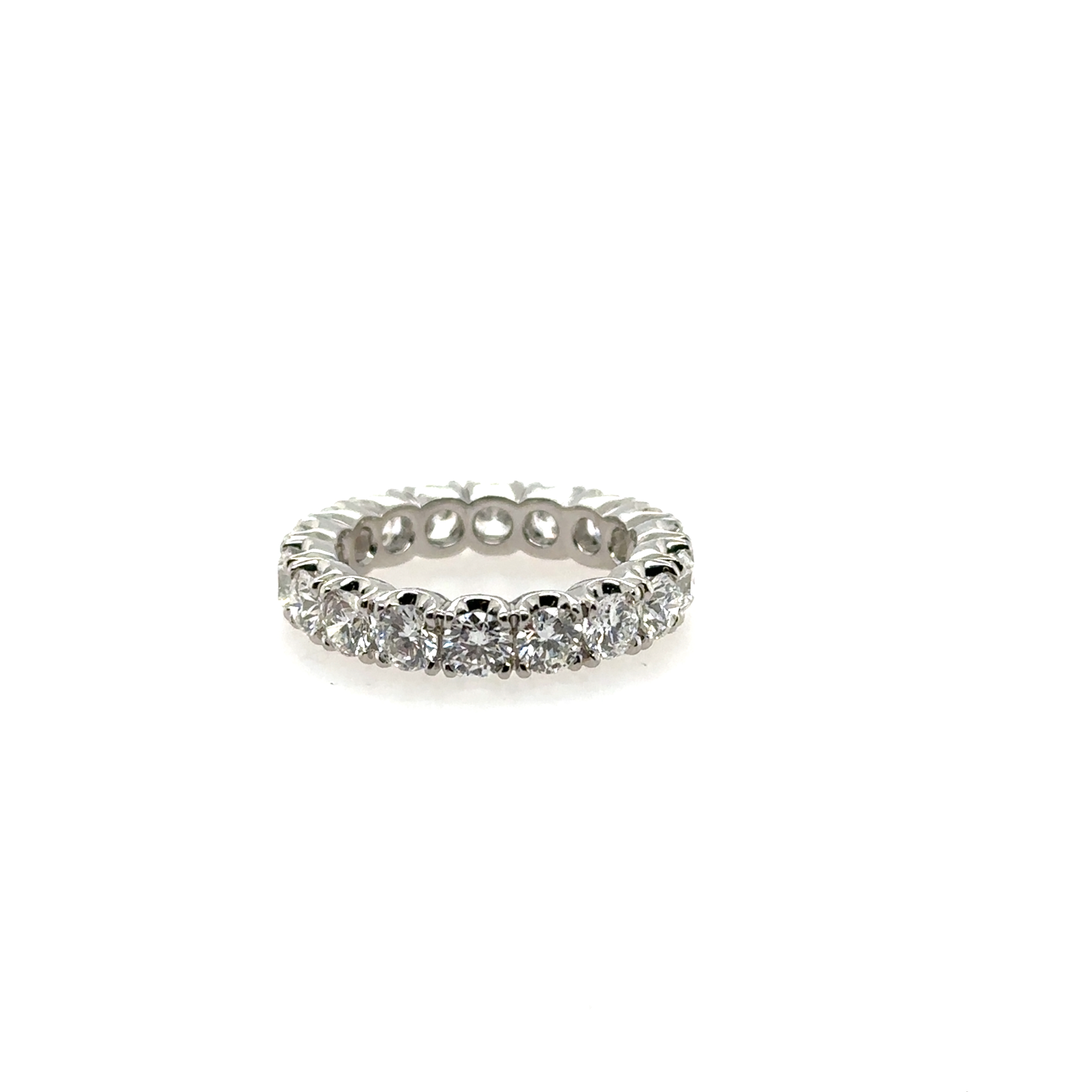 Platinum and Diamond Eternity Band