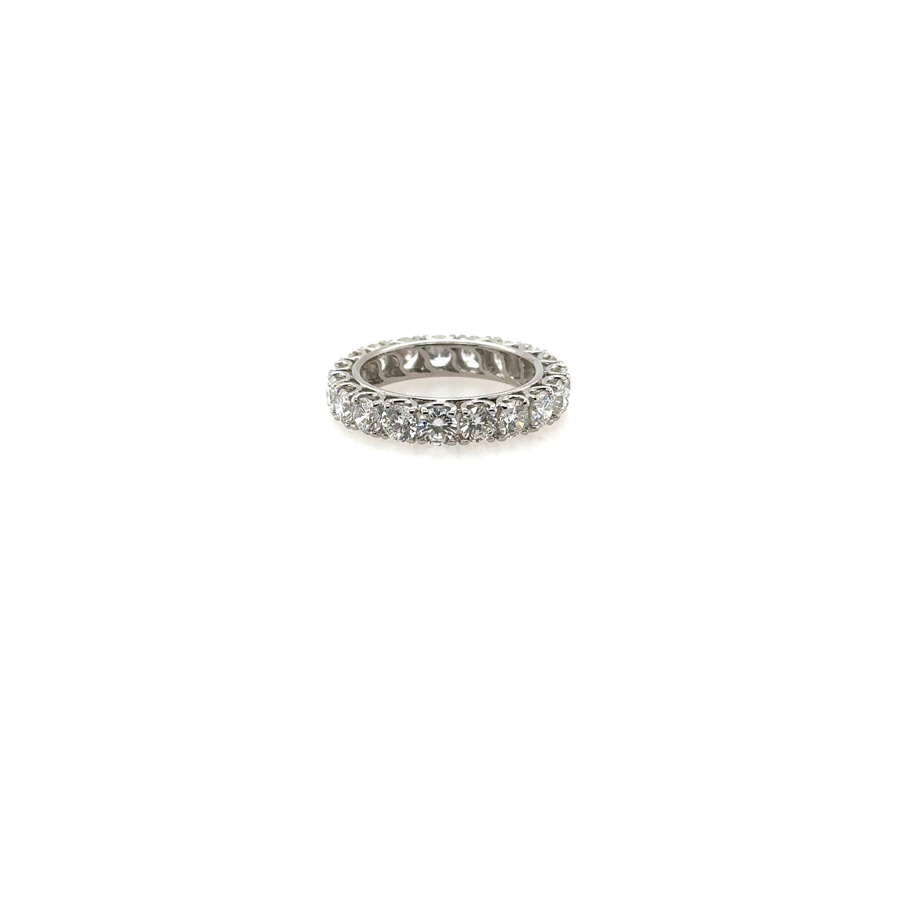 Platinum and Diamond Eternity Band